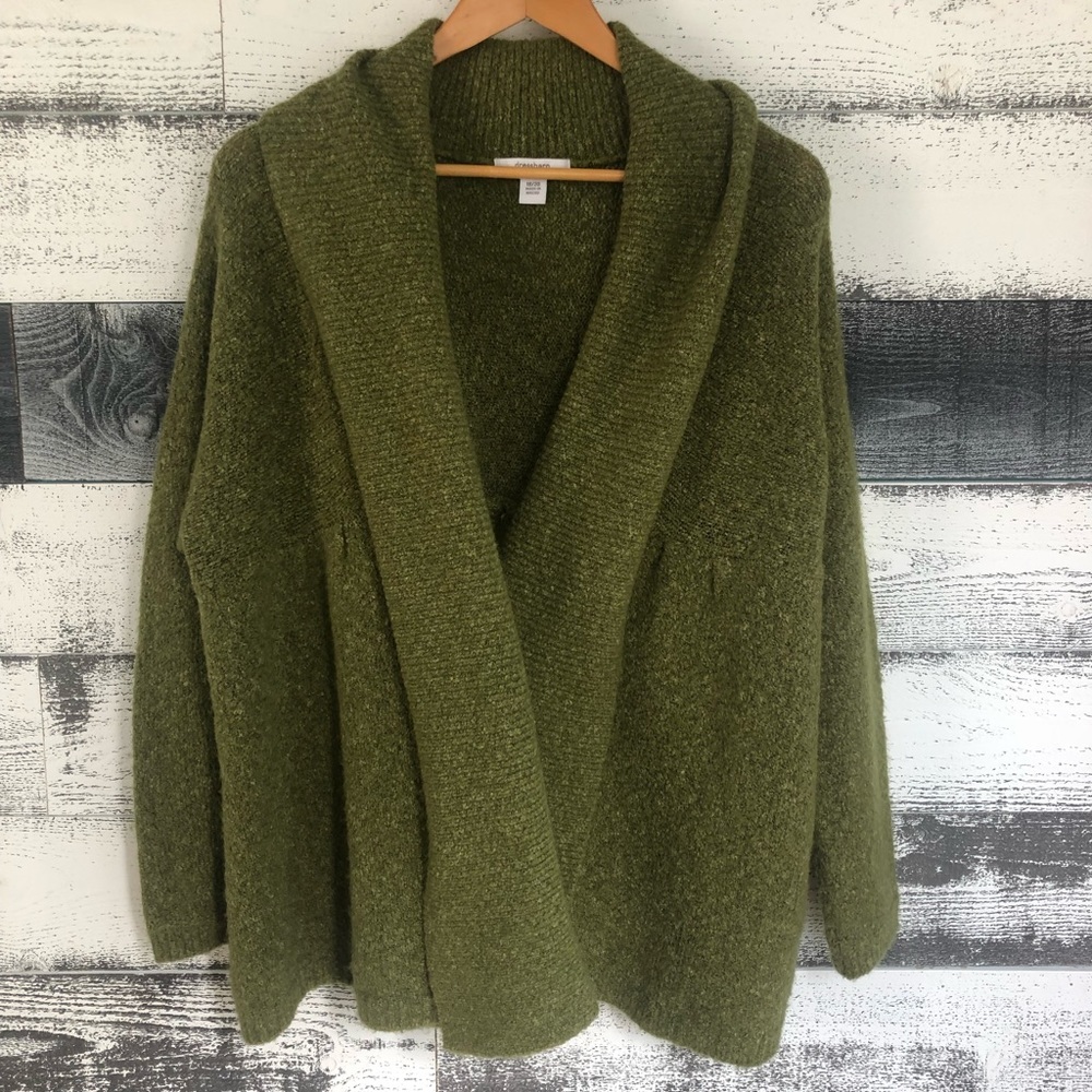 Dress barn green sweater.